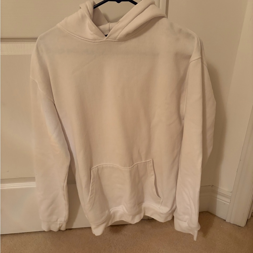 PrettyLittleThing White Hoodie